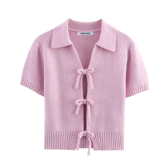 The Ivy - Button Mini Top