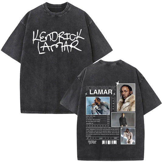 Kendrick Lamar Tour - Washed Vintage Oversized T-shirt