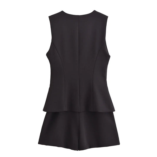 Romy – The Sleeveless Utility Jumpsuit