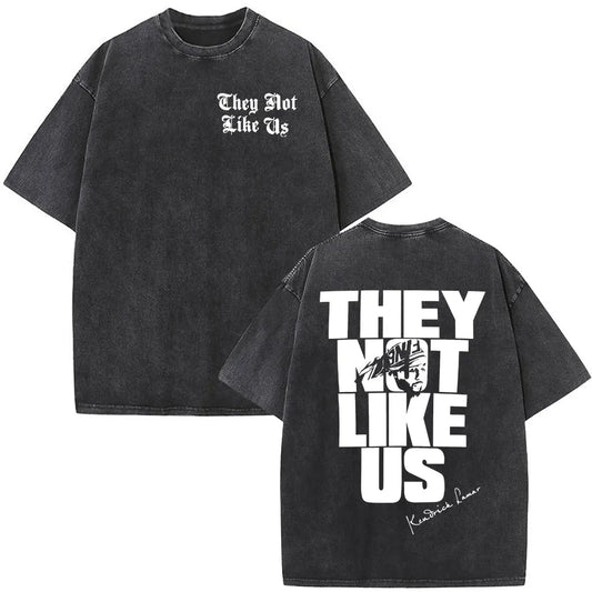 Kendrick Lamar Album - Washed Vintage Oversized T-shirt