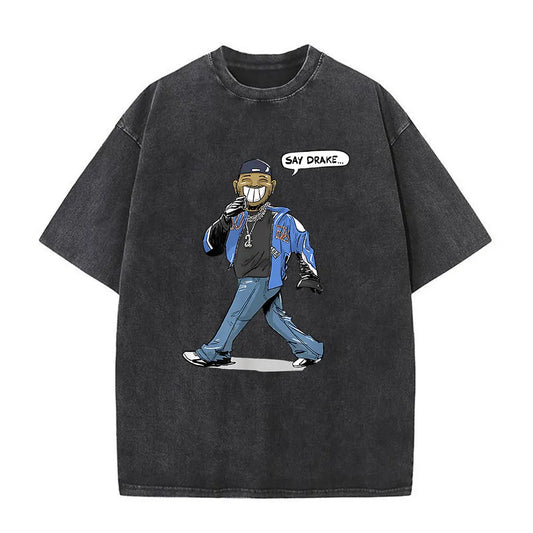 Kendrick Lamar Album - Washed Vintage Oversized T-shirt