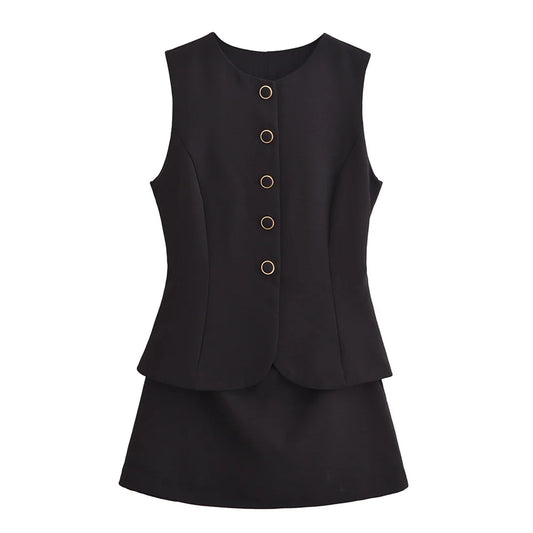 Romy – The Sleeveless Utility Jumpsuit