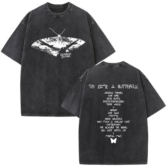 Kendrick Lamar Album - Washed Vintage Oversized T-shirt
