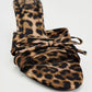 The Noa Leopard Mule