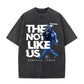 "They Not Like Us" Kendrick  - Washed Vintage Oversized T-shirt