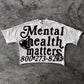 Mental Health Matters - Cropped T-Shirt