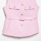 Delphine – The Belted Button-Front Vest