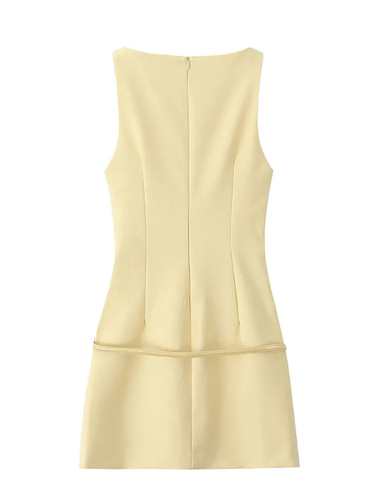 Serena - Belted Midi Dress