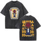 "They Not Like Us" Kendrick  - Washed Vintage Oversized T-shirt