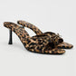 The Noa Leopard Mule